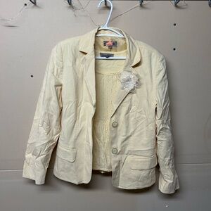 2/$75💥- BLAZER & SHIRT | Women’s Pierre Cardin size medium